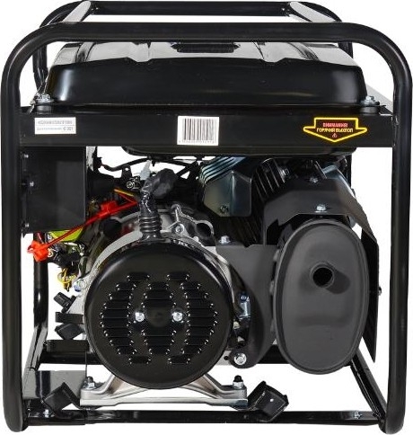 Генератор бензиновый HUTER DY6500LX 64/1/7, 5 кВт, Черный детальное изображение - 4