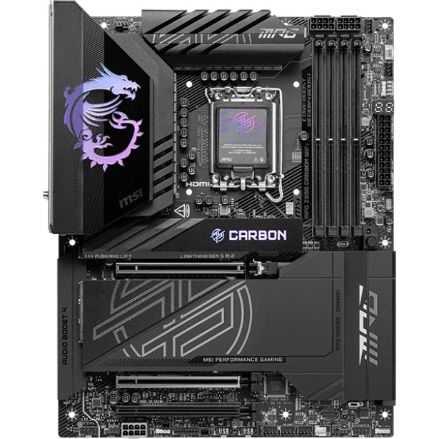 Материнская плата MSI MPG Z890 CARBON Wi-Fi детальное изображение - 1