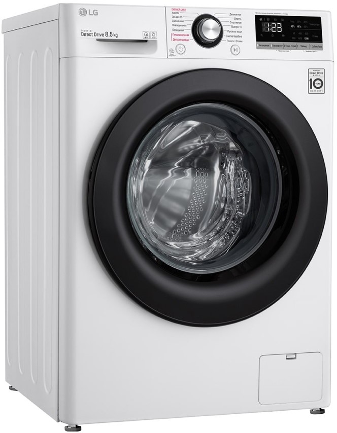 Стиральная машина LG AI DD F2V3GS6W, Белый детальное изображение - 2