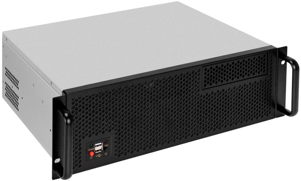 Серверный корпус ExeGate Pro 3U300-03/1200PPH-SE, 1200 Вт, Черный детальное изображение - 1