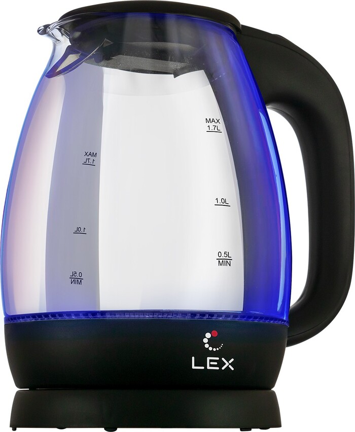 Электрочайник Lex LX-3002-1, Черный №2