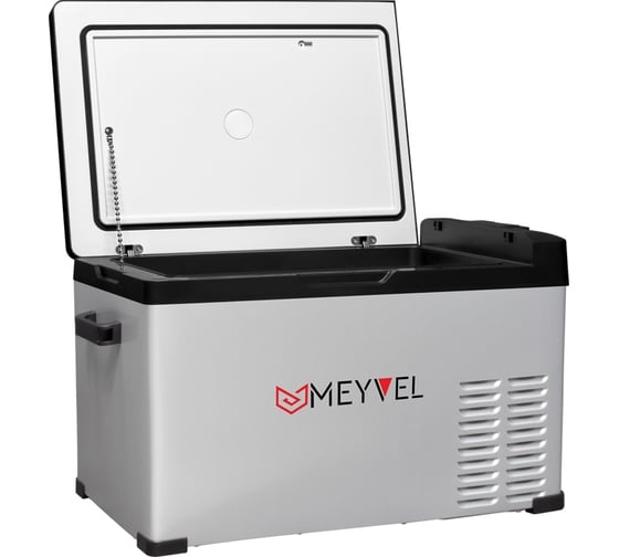 Автомобильный компрессорный холодильник Meyvel AF-B30, 970018, 12/24 В, Серебристый детальное изображение - 2
