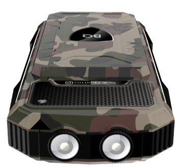 Мобильный телефон BQ 2817 Tank Quattro Power, 32 Мб, Камуфляжный, Micro SIM + Mini SIM детальное изображение - 6