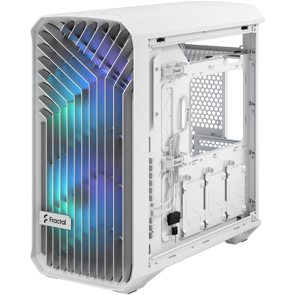 Корпус Fractal Design Torrent Compact RGB TG Clear Tint, Белый детальное изображение - 4