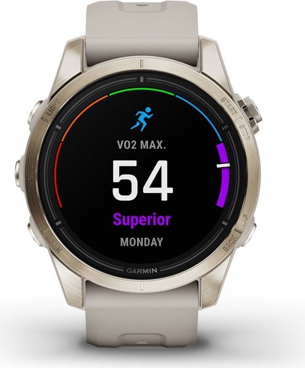 Смарт-часы Garmin Rpix Pro Gen 2 Sapphire Edition, 42 мм, Золотой детальное изображение - 4