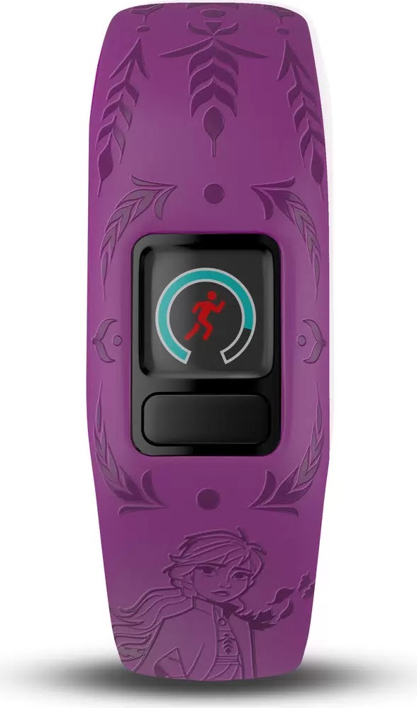 Фитнес-браслет детский Garmin Vivofit Jr 2, Disney Frozen 2 Band, 11 мм, Фиолетовый детальное изображение - 4