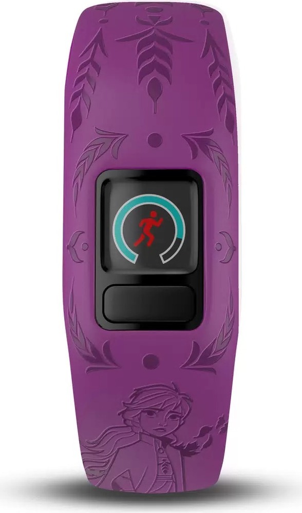 Фитнес-браслет детский Garmin Vivofit Jr 2, Disney Frozen 2 Band, 11 мм, Фиолетовый №4