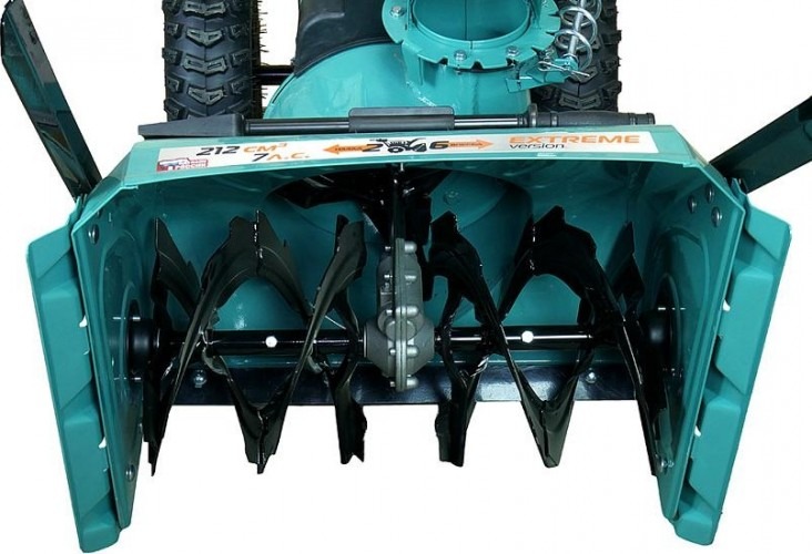 Снегоуборщик бензиновый Sturm STG7661ELR электро старт, фара, 7 л.с., 5150 Вт, Голубой/Черный детальное изображение - 14