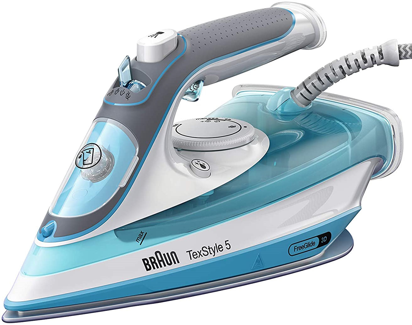 Утюг Braun TexStyle 5 SI 5006, Белый/Голубой детальное изображение - 1