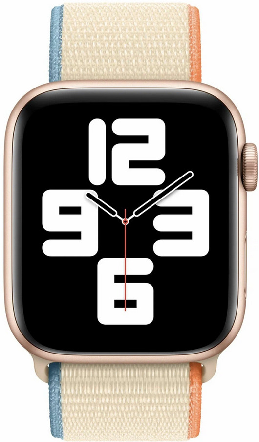 Ремешок Apple Sport Loop для Apple Watch 42-44-45-49mm, Cream детальное изображение - 2