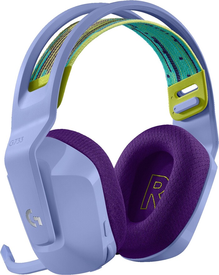 Игровые наушники Logitech G733, Фиолетовый №2