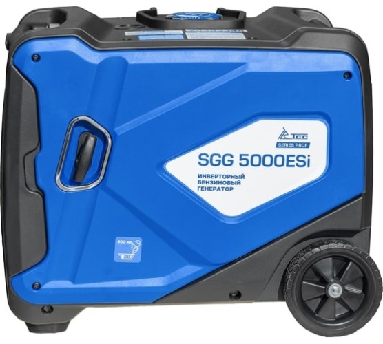 Генератор бензиновый ТСС SGG 5000ESi 060053, 5 кВт, Синий детальное изображение - 4