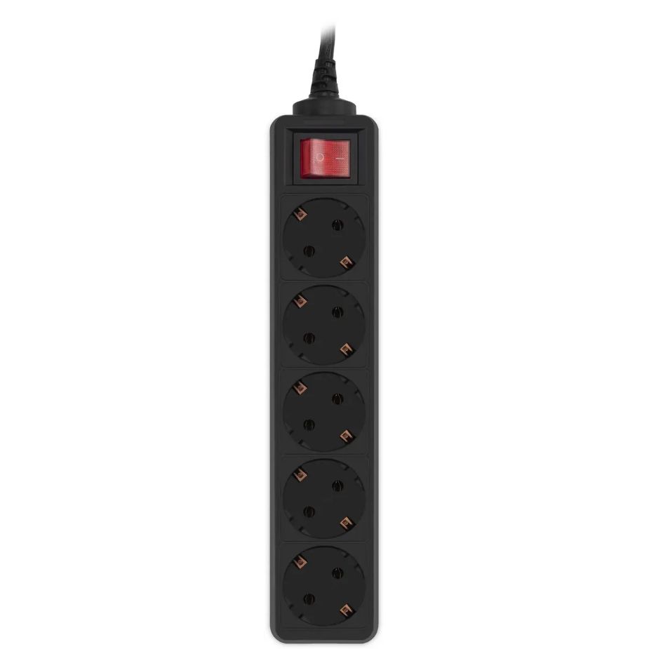 Сетевой фильтр PC PET AP01006-1.8-B, 1.8 м, Черный детальное изображение - 3