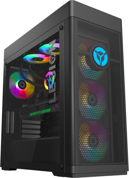 Персональный компьютер Lenovo Legion T7 34IMZ5, 90Q900CWKZ, Intel Core i7 11700KF, RAM 32 Гб, SSD 2 Тб, HDD 2 Тб, GeForce RTX 3080, Windows 11 Home, Черный детальное изображение - 1
