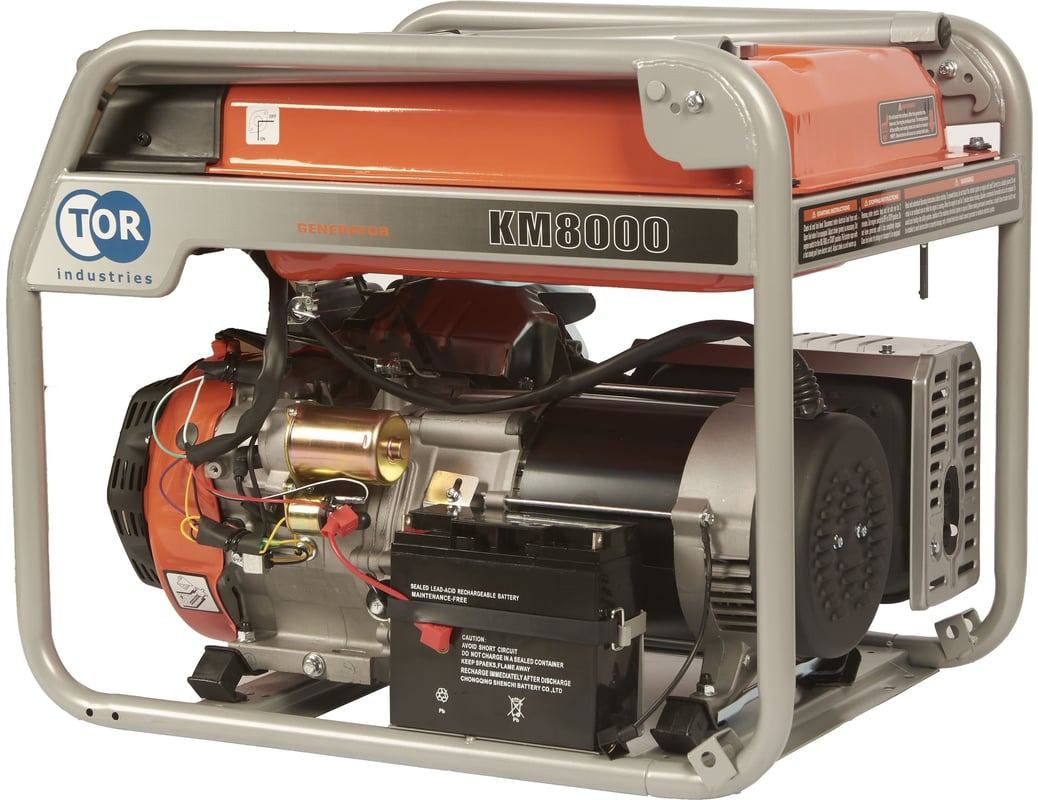 Генератор бензиновый TOR KM8000H 1011098, 6 кВт, Серый детальное изображение - 2