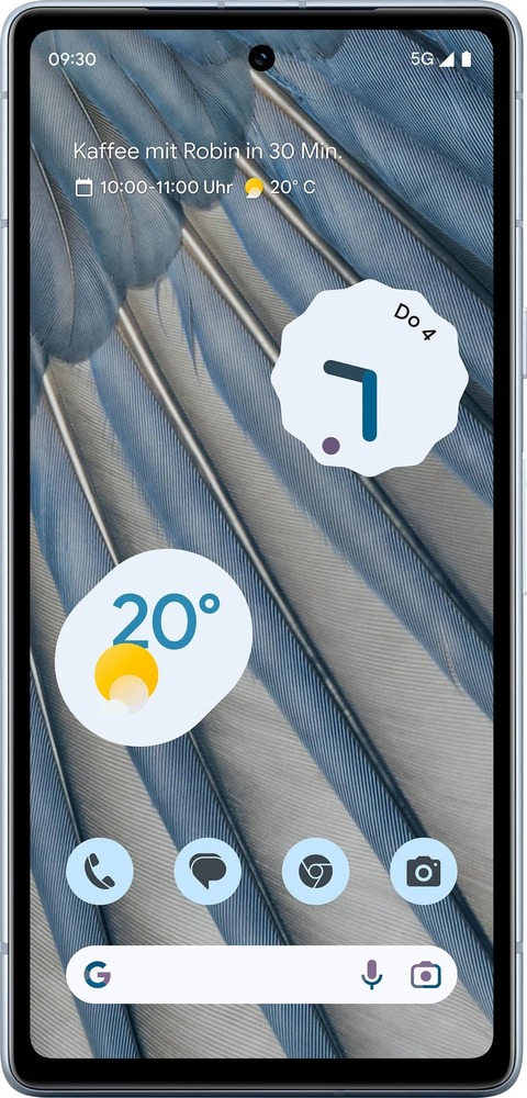 Смартфон Google Pixel 7A 128 Гб, Голубой, nano-SIM+eSIM №2