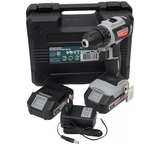 Аккумуляторная дрель-шуруповерт Интерскол ДА-10/18В 44 МиниМАКС 759.2.2.45, 44 Нм, 18 В детальное изображение - 5