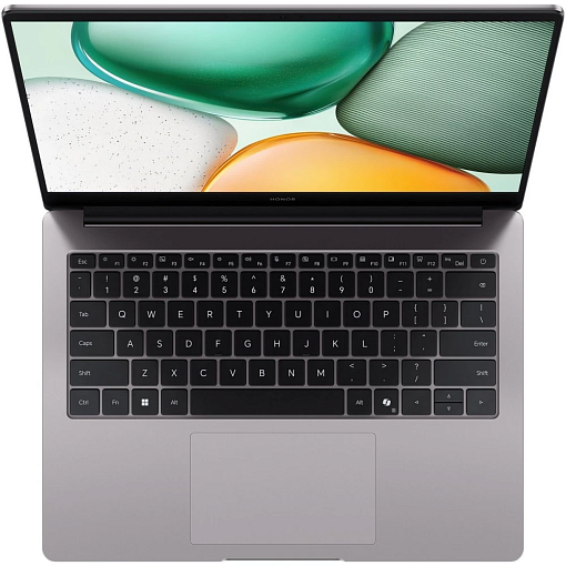 Ультрабук Honor MagicBook X14 2025, Intel Core i5 12450H, RAM 8 ГБ, Cерый, 512 ГБ SSD, Intel UHD Graphics, без ОС (5301ALWY) детальное изображение - 2