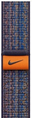 Умные часы Apple Watch Series 9 Midnight Aluminum Case GPS + Cellular with Nike Sport Band Game Royal/Orange, 41 mm, Королевский/Оранжевый детальное изображение - 3