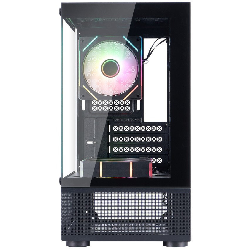 Корпус 1STPLAYER MIKU Mi2-A ARGB (Mi2-A-BK-2FC7R-1FC7), Черный  детальное изображение - 3