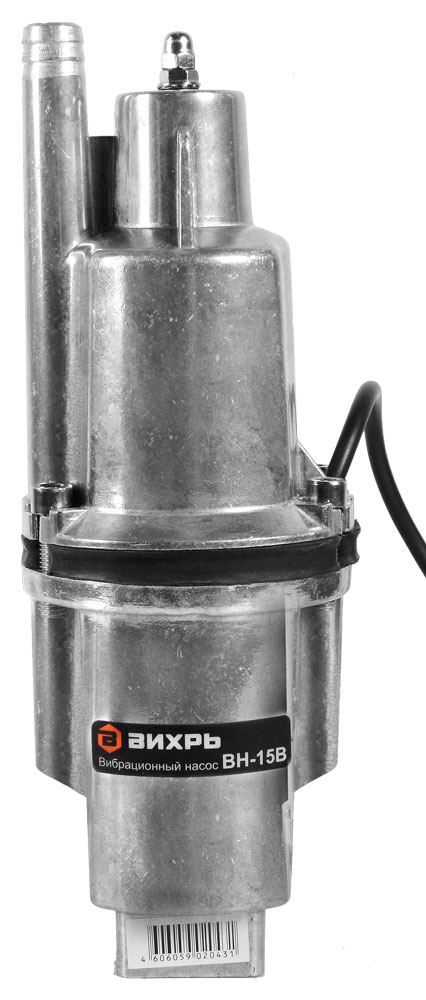 Насос Вихрь ВН-15В, 18 л/мин, 20 мм, напор 72 м, d=100 мм, 280 Вт, Серый детальное изображение - 1