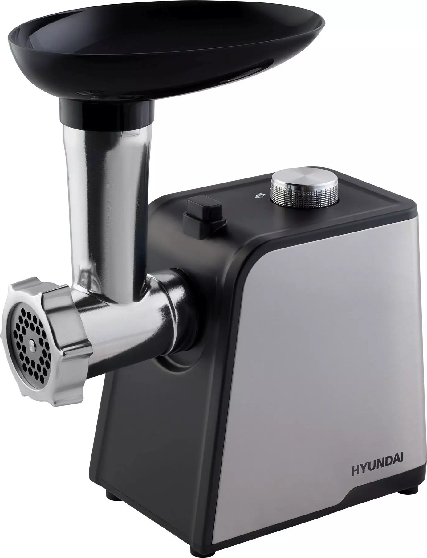 Мясорубка Hyundai HY-MG2214, Серебряный детальное изображение - 1