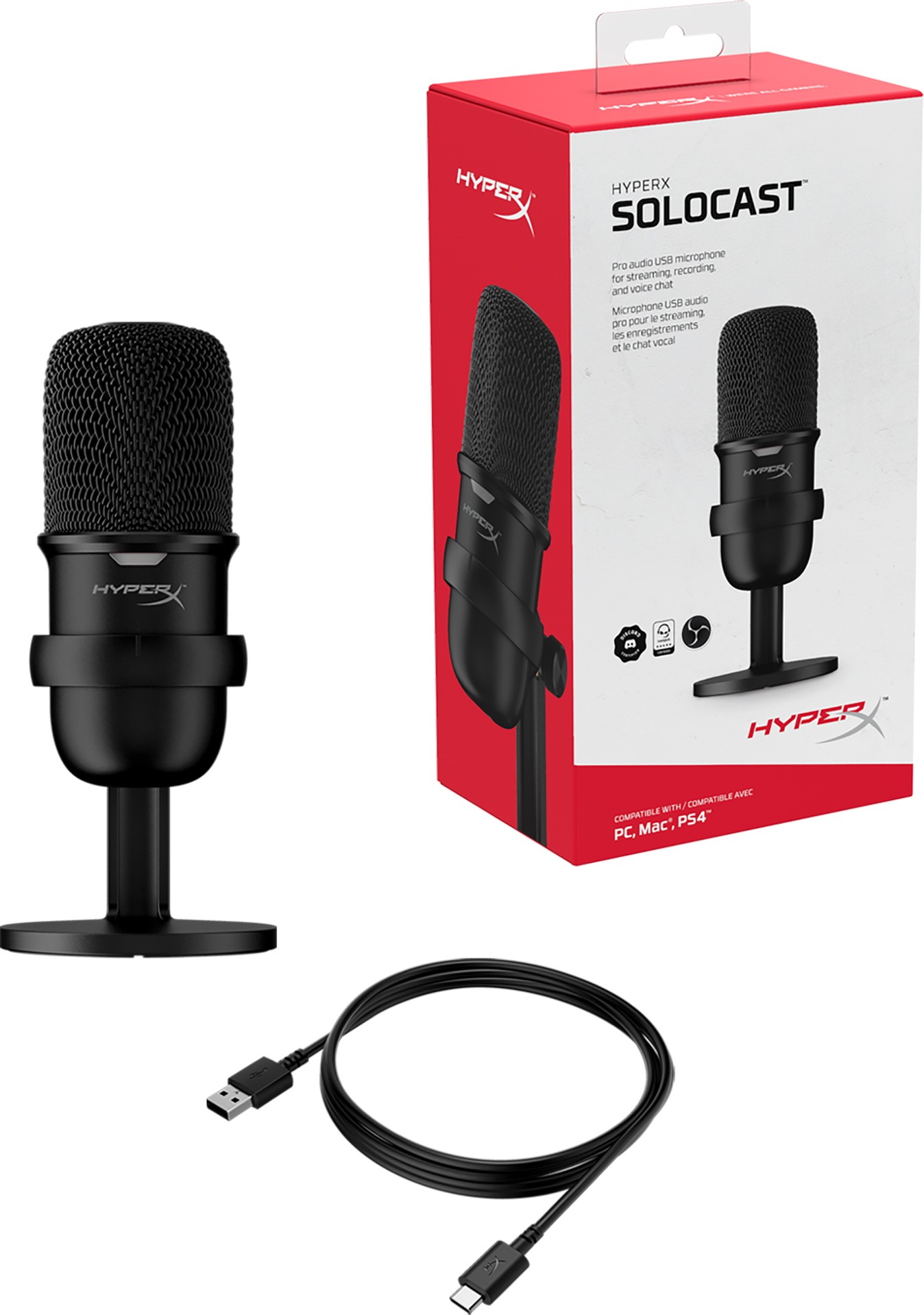 Микрофон HyperX SoloCast детальное изображение - 7