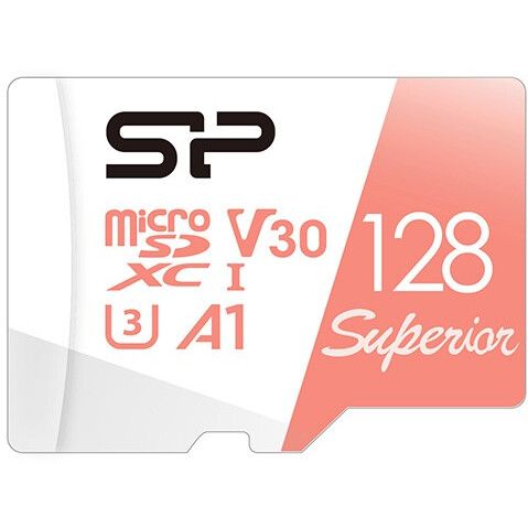 Карта памяти Silicon Power Superior MicroSD (SP128GBSTXDV3V20), 128 Гб детальное изображение - 1