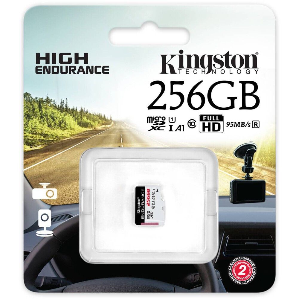 Карта памяти Kingston High Endurance MicroSD (SDCE/256GB), 256 Гб детальное изображение - 3