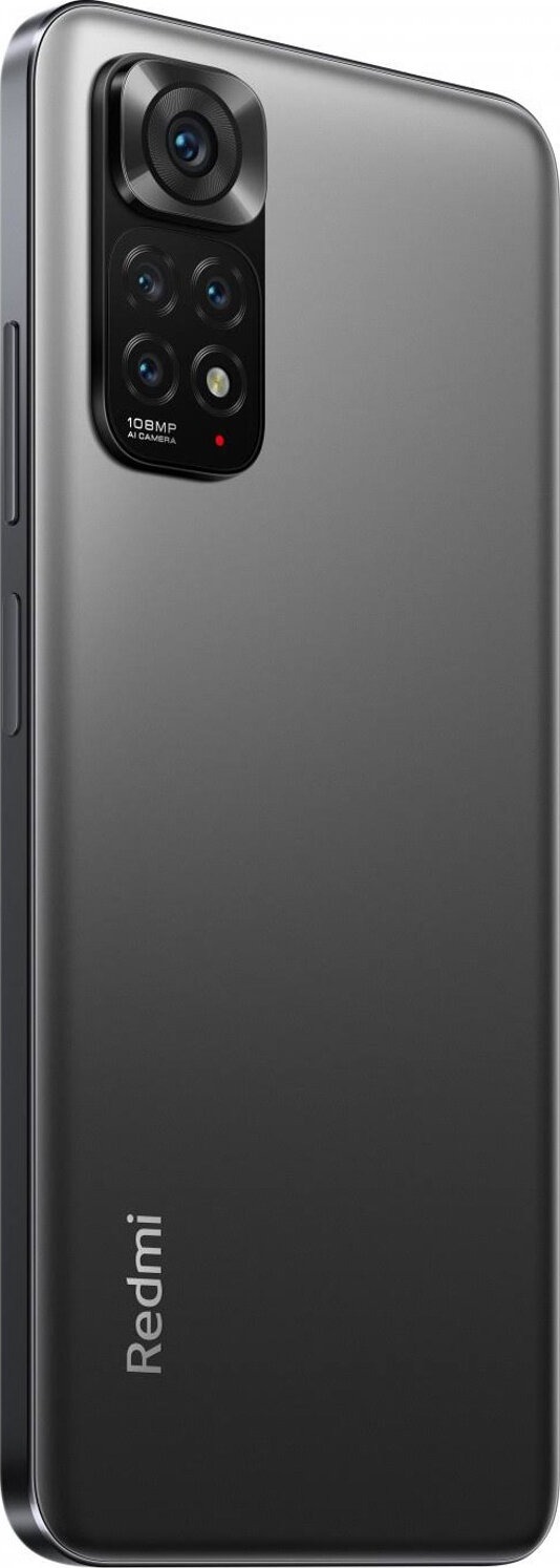 Смартфон Xiaomi Redmi Note 11S 64 ГБ, Черный, Dual nano SIM детальное изображение - 3