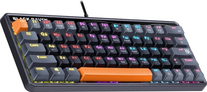 Клавиатура Defender Raven GK-417, 45414, Серый №2