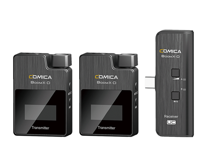 Радиосистема CoMica BoomX-D-UC2 (RX UC+2TX), Черный №1