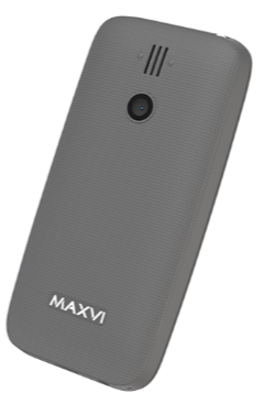 Мобильный телефон MAXVI B110, 32 Мб, Серый, Dual mini-SIM детальное изображение - 5