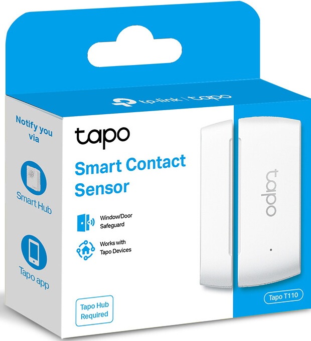 Датчик открытия двери/окна TP-Link Tapo T110, Белый детальное изображение - 2