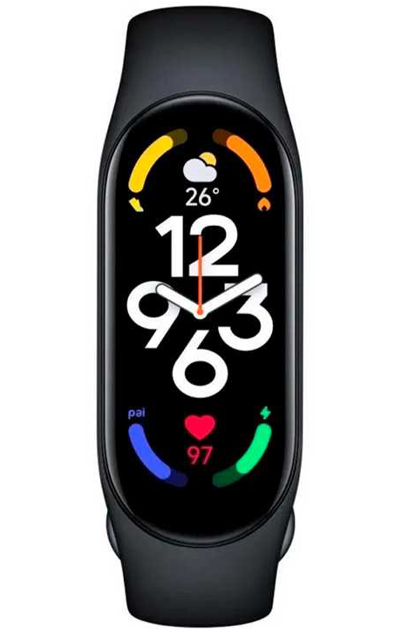 Фитнес-браслет Xiaomi Mi Band 7, Черный детальное изображение - 3