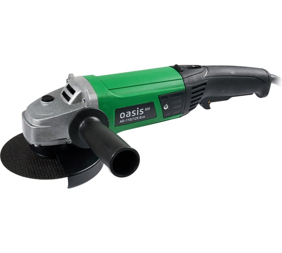 Угловая шлифовальная машина OASIS AG-110/125 Eco, 125 мм, 11000 об/мин, 1100 Вт детальное изображение - 1