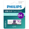 USB Flash накопитель Philips CITI3.0 64 ГБ, фиолетовый вариант - 1