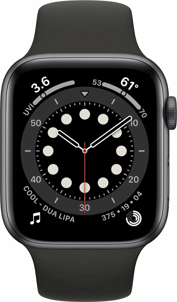 Смарт-часы Apple Watch 6 Aluminum, 40 мм, Серый, Sport Band №2