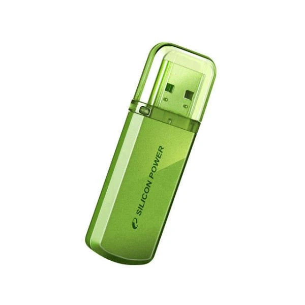 USB Flash накопитель Silicon Power Helios 101 (SP016 ГБUF2101V1N) 16 ГБ, зеленый детальное изображение - 1