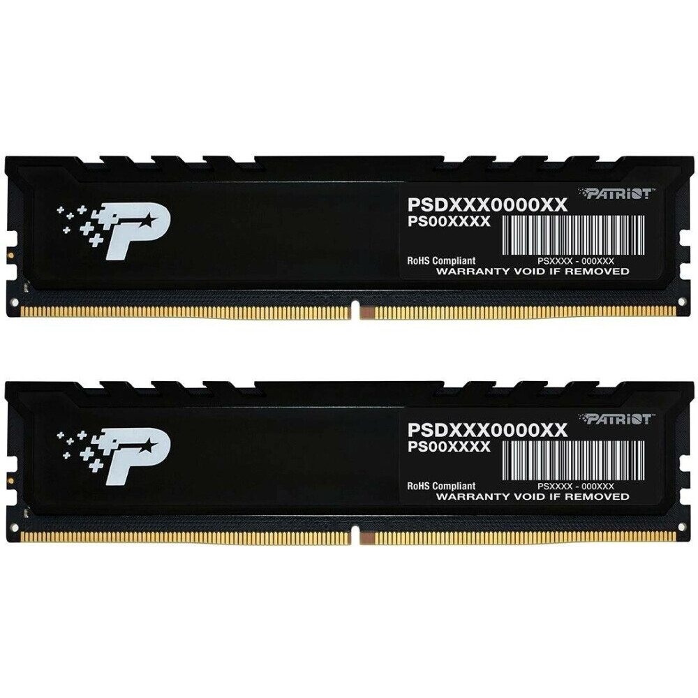 Оперативная память Patriot Signature Premium DDR5 4800MHz, PSP516G4800KH1, 2x8 Гб KIT, 16 Гб детальное изображение - 1