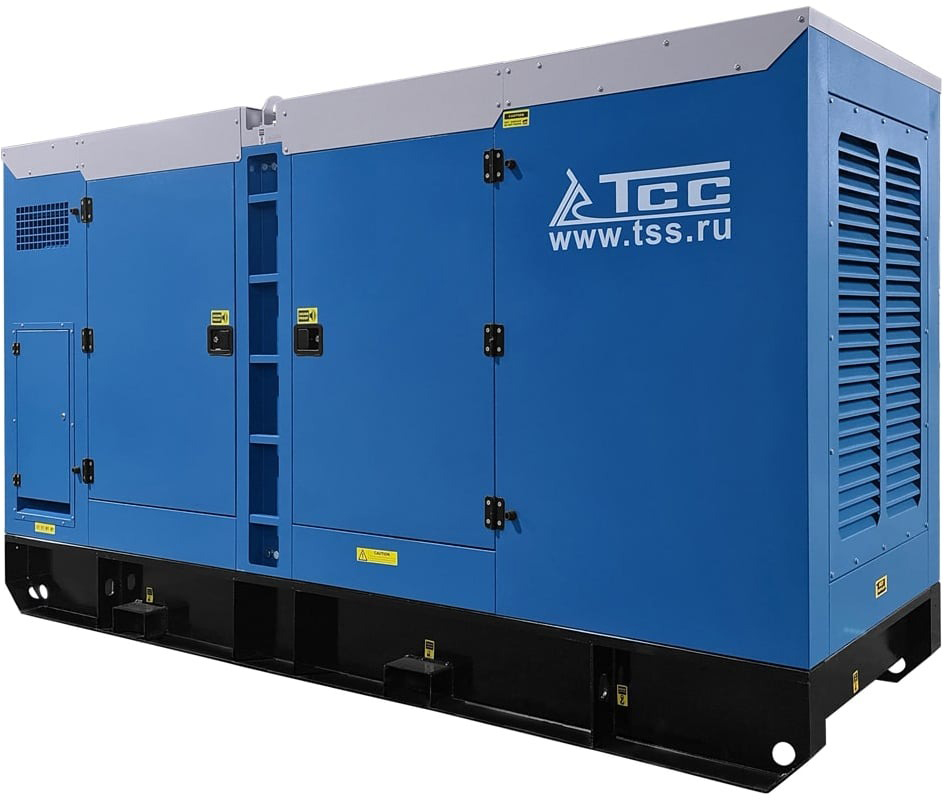 Генератор дизельный ТСС АД-200С-Т400-1РКМ16 (TTD 280TS ST) 028262, в кожухе, 200 кВт, Синий детальное изображение - 1