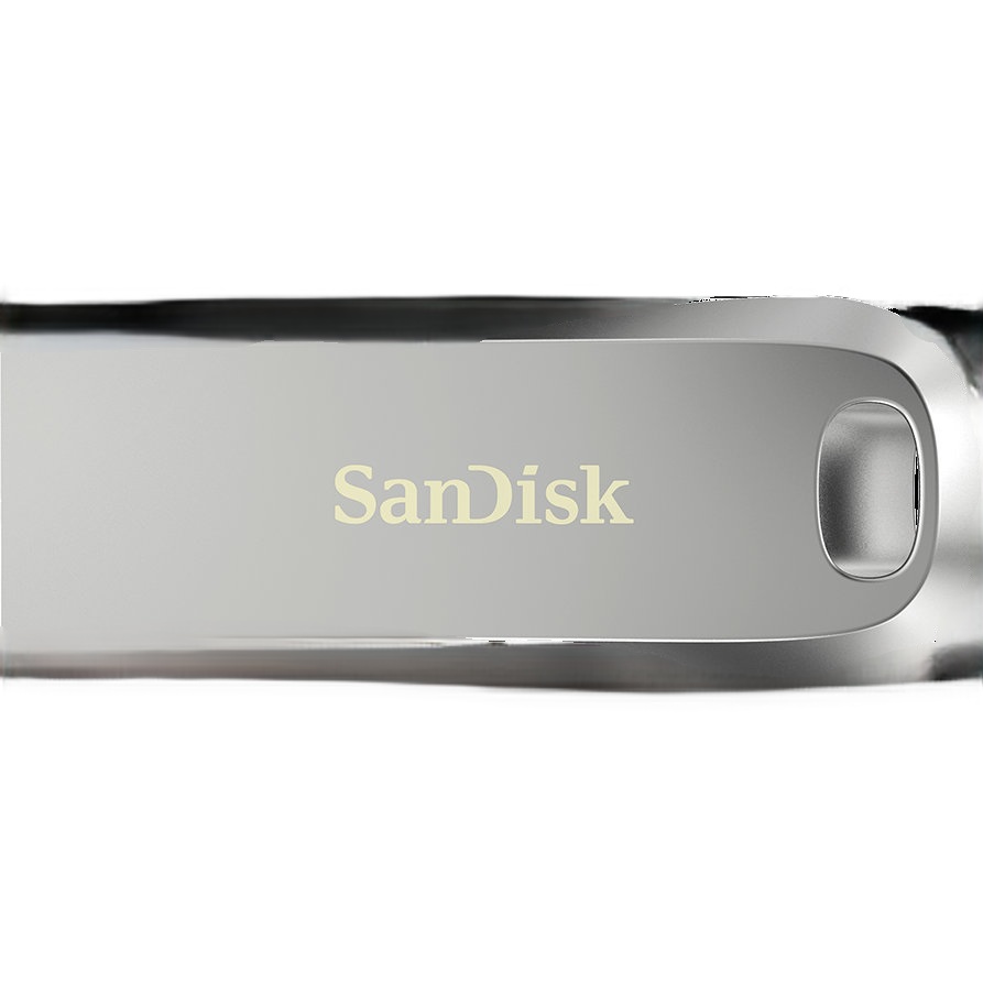 USB Flash накопитель SanDisk Ultra Luxe (SDCZ74-128G-G46) 128 ГБ, серебряный детальное изображение - 3