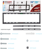 Кронштейн ARM MEDIA STEEL-1, 32-90