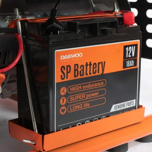 Генератор бензиновый DAEWOO GDA 7500DPE-3, 6 кВт, Оранжевый детальное изображение - 7