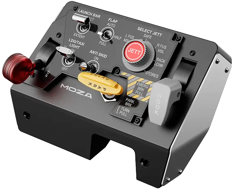 Панель для авиасимуляторов MOZA MTLP Take-off Landing Panel, Черный детальное изображение - 2