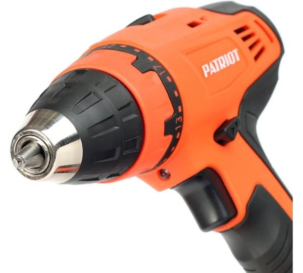 Аккумуляторная дрель-шуруповерт PATRIOT BR 120 180301400, 12 В, 27 Нм, 1.5 А·ч  детальное изображение - 2