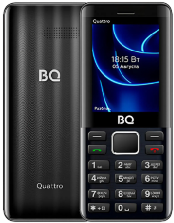 Мобильный телефон BQ 2453 Quattro, 32 Мб, Красный, Micro SIM + Mini SIM детальное изображение - 4