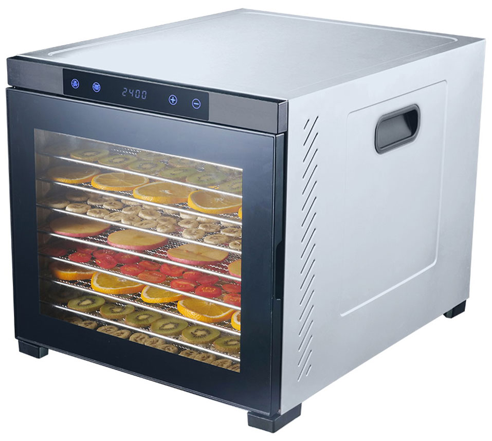 Сушилка для овощей Viatto VA-DG10SS, 1000 Вт, Нержавеющая сталь детальное изображение - 1