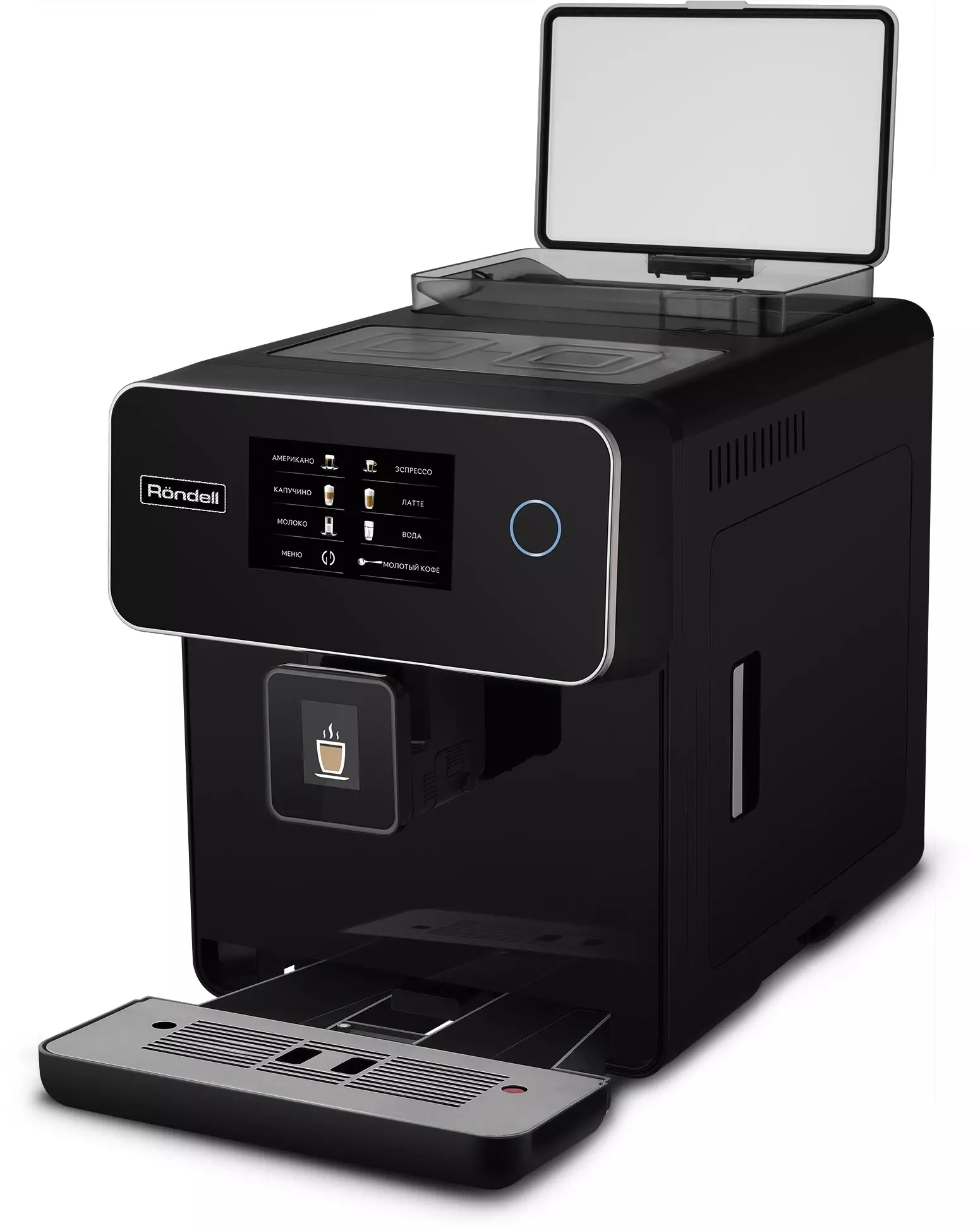 Кофемашина Rondell RDE-1114, Черный детальное изображение - 3
