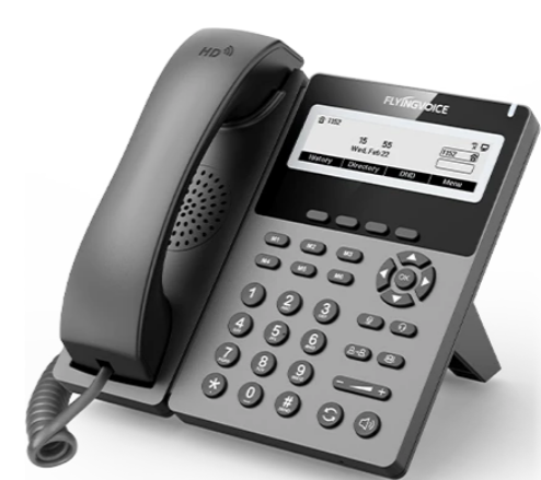 VoIP-телефон Flyingvoice P22P, Черный детальное изображение - 1